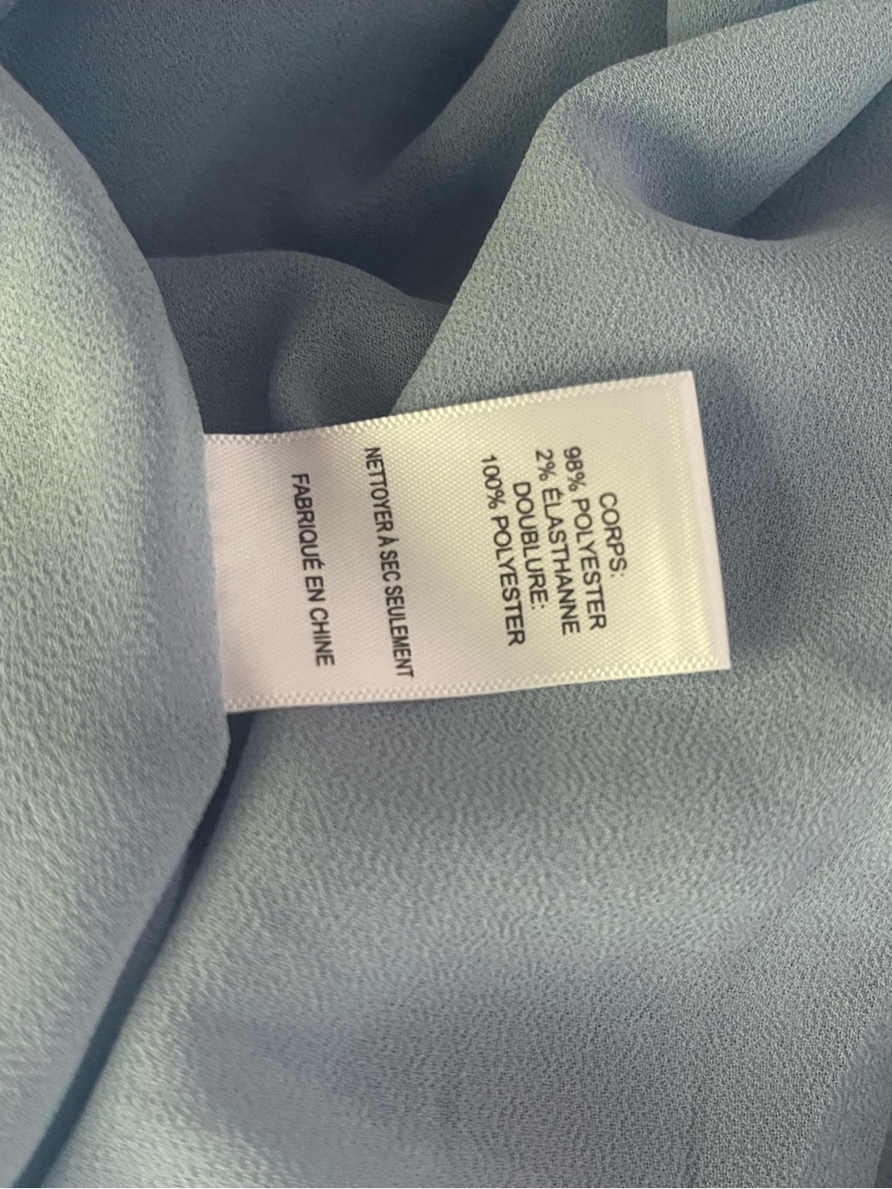 Astr Light Blue Twist-Front Puff-Sleeve Maxi Dress - Picture 8 of 8